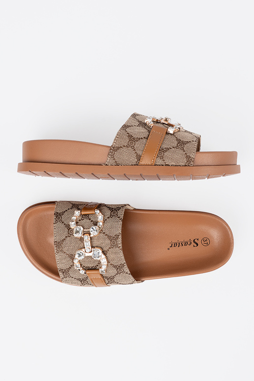 BroInn color slippers ze zdobieniem BroInn color slippers ze zdobieniem