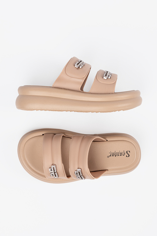 beige slippers Inomens Inith platform beige slippers Inomens Inith platform