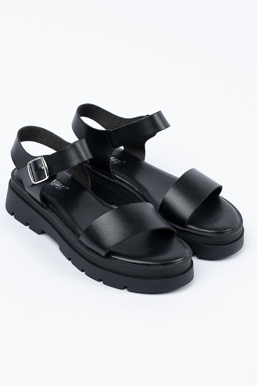 sandals Inomens black Inith platform