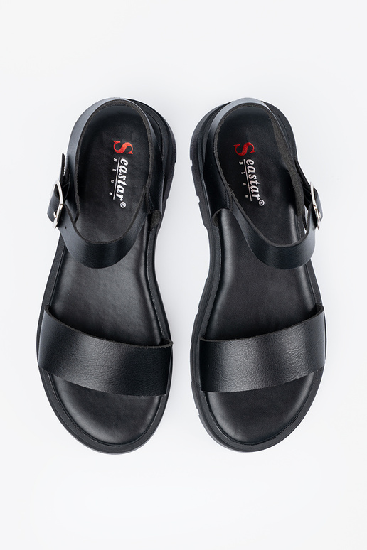 sandals Inomens black Inith platform