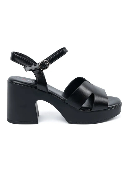 sandals black on the heel sandals black on the heel