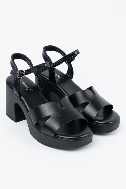 sandals black on the heel sandals black on the heel