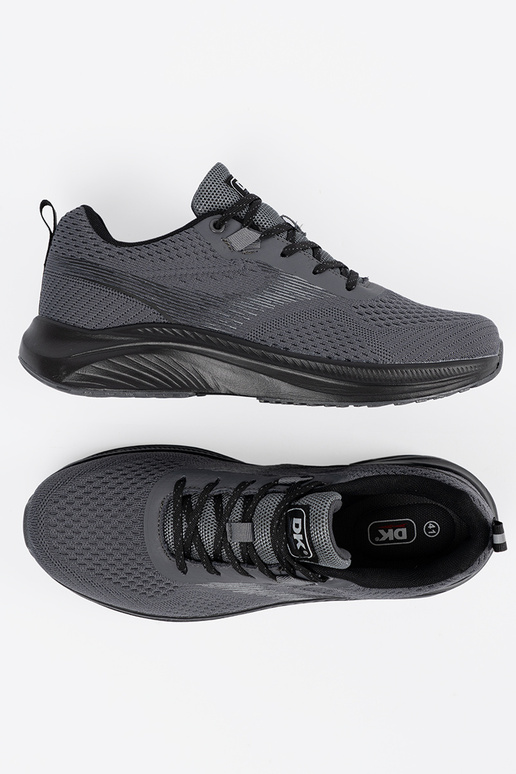 Sporty style gray shoes mens DK
