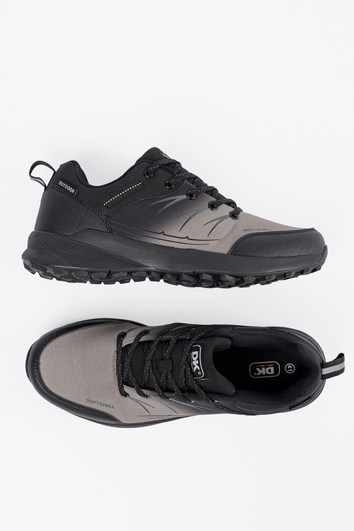 Buty trekkingowe szaro-czarne DK