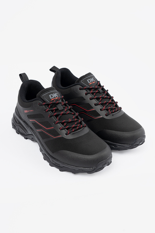 Buty sportowe z czerwonymi wstawkami DK
