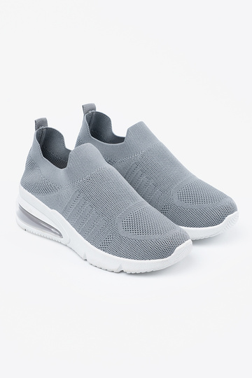 Sport shoes slip-on gray 2