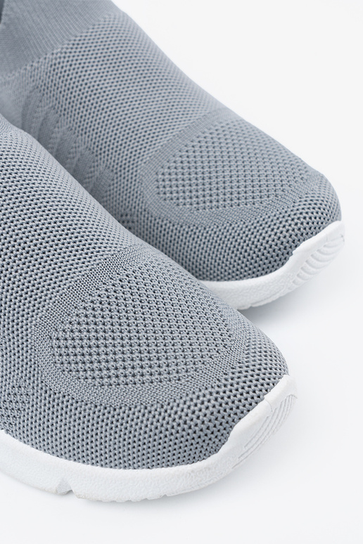 Buty sportowe wsuwane szare