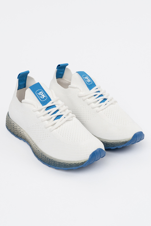 INhite color sneakers z niebieską... INhite color sneakers z niebieską...