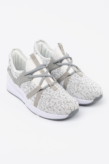 Sport shoes Inhite-gray 2