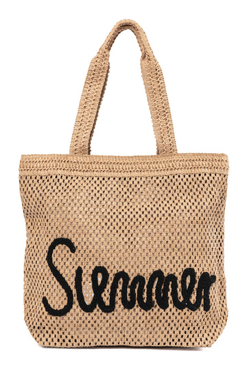 Beżowa torba plażowa