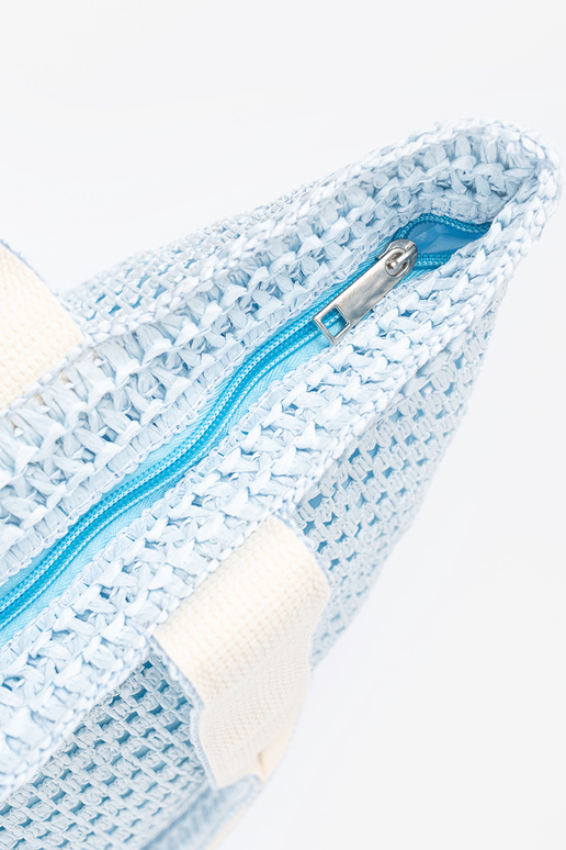 Niebieska torba plażowa