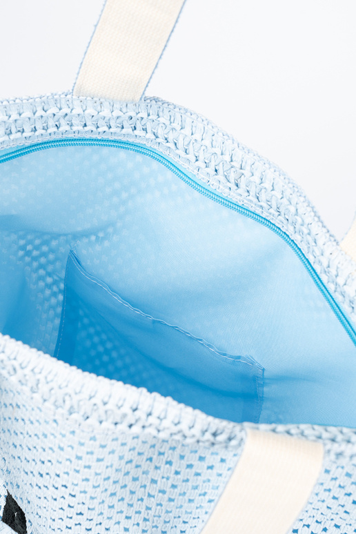 Niebieska torba plażowa