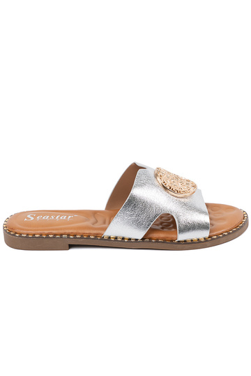 Slippers silver Inith gold...