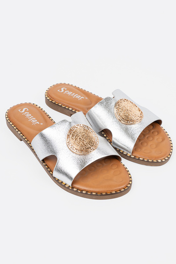Slippers silver Inith gold... 2