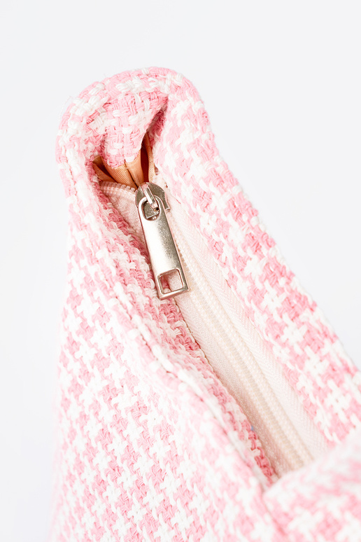 Handbag /bag plażoIna In pink-białą...