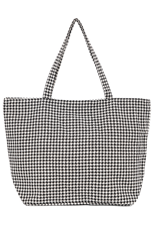 Handbag /bag plażoIna In black-białą...