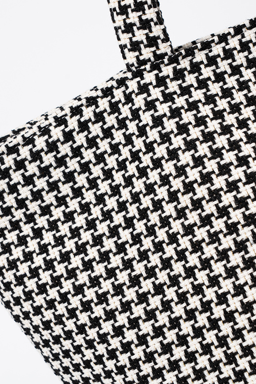  plażoa  białą kratkę