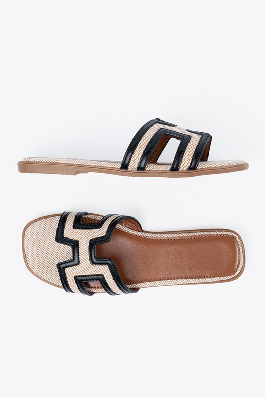 Slippers z ozdobnymi Inycięciami