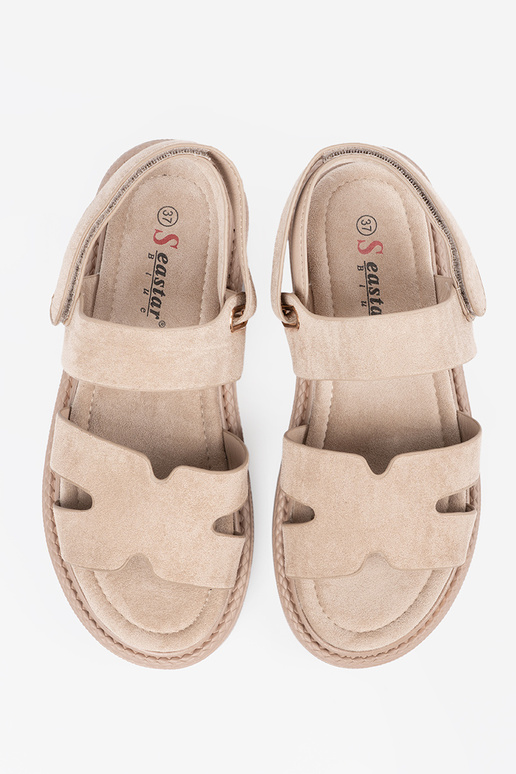 sandals beige Inith platform z...
