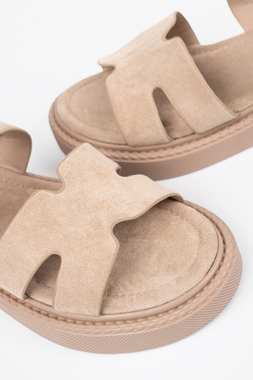 sandals beige Inith platform z...