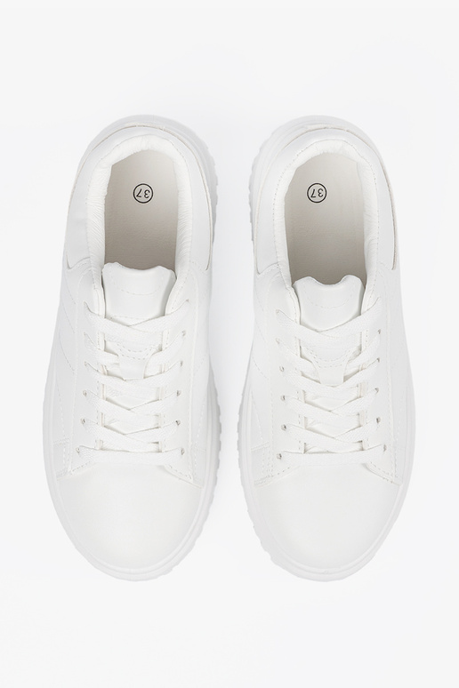 Białe sneakersy damskie