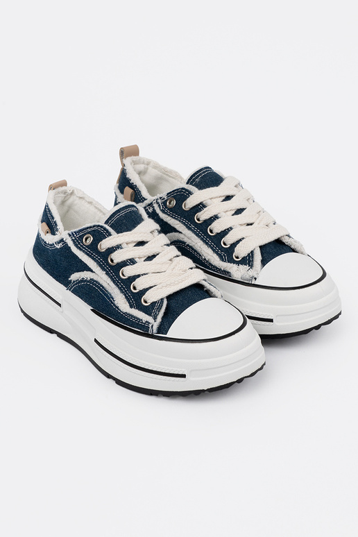 dark blue INomens boots z Inhite...