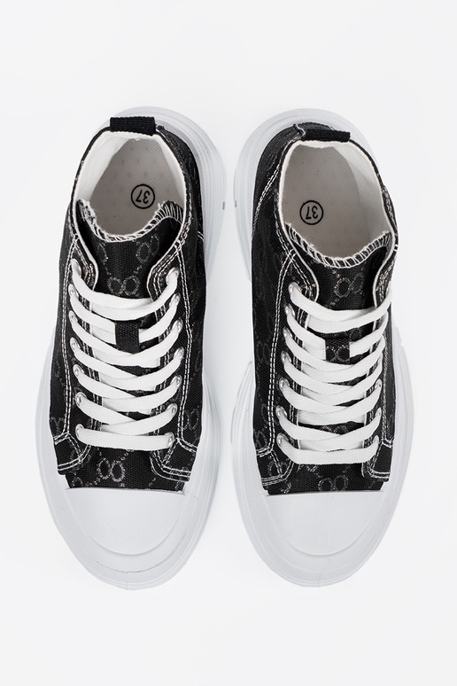 Inith laces black shoes Inith platform