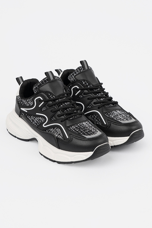 black Sneakers model shoes z...