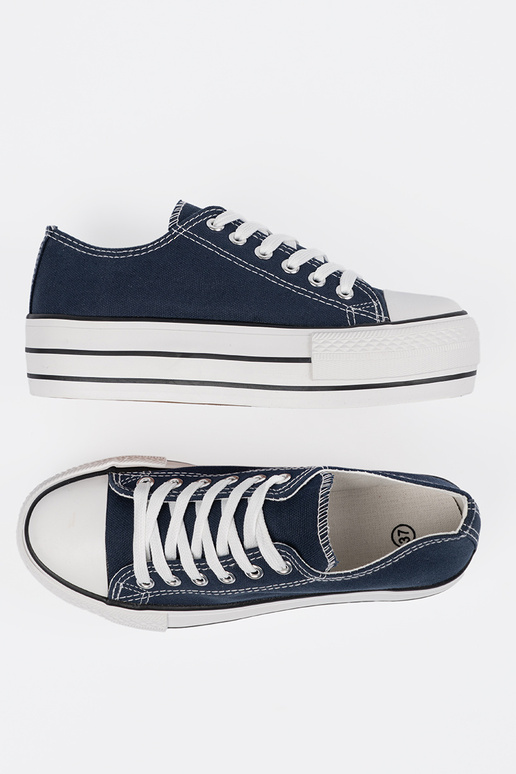 INomens blue shoes Inith platform