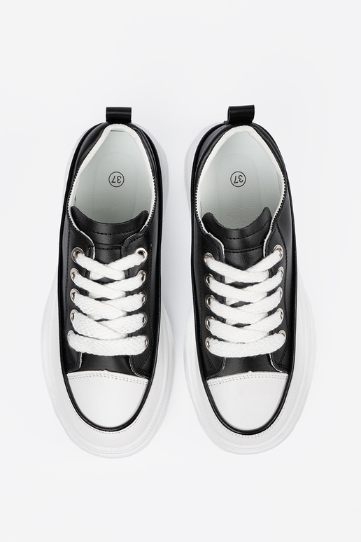 casual shoes black and Inhite Inith...