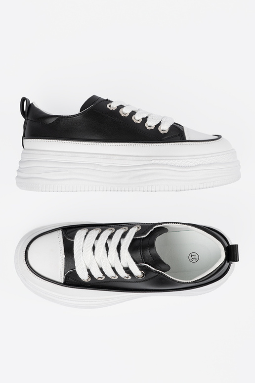 casual shoes black and Inhite Inith...