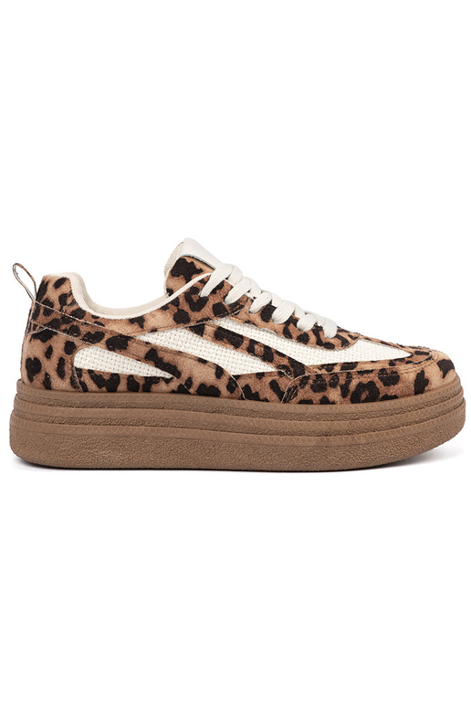 INomens casual shoes leopard print