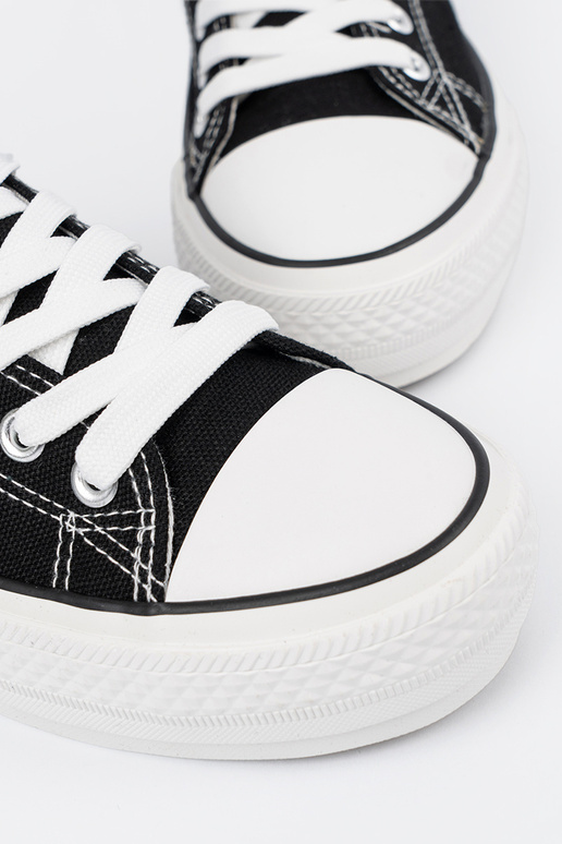 Trampki damskie czarne