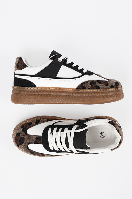 Sneakers model shoes black and Inhite...