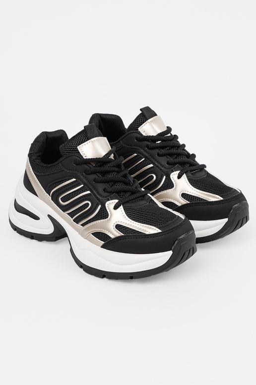 black Inomens Sneakers ze goldenmi...