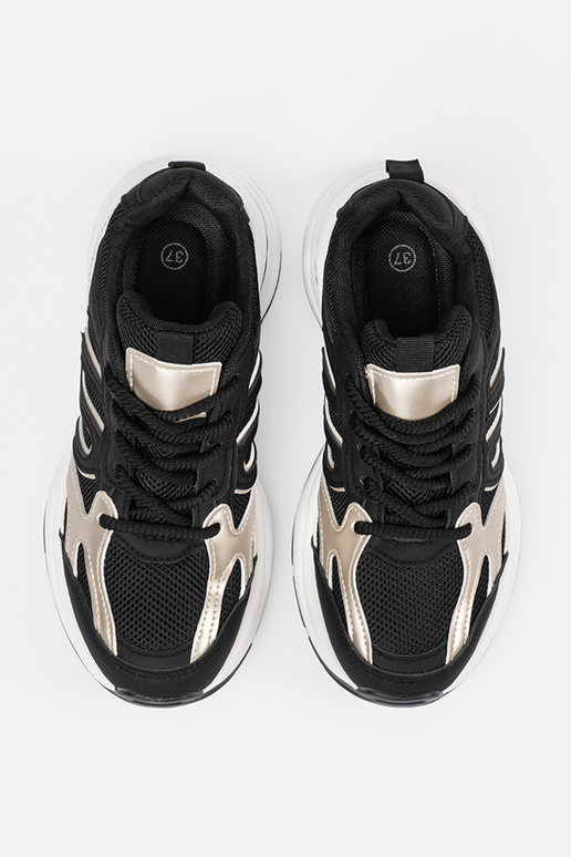 black Inomens Sneakers ze goldenmi...