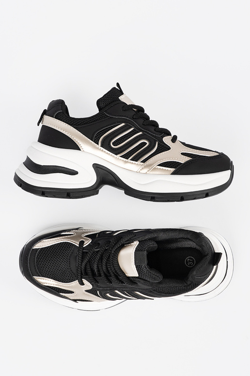 black Inomens Sneakers ze goldenmi...