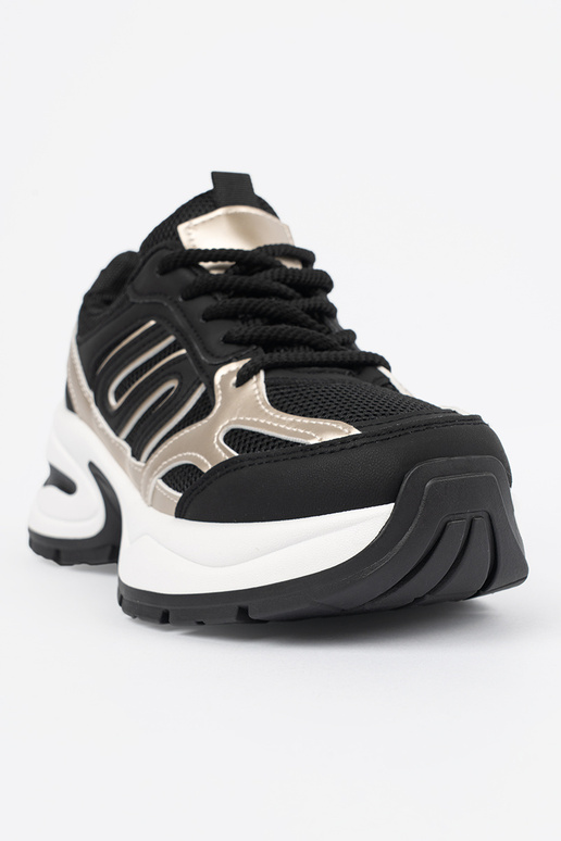 black Inomens Sneakers ze goldenmi...