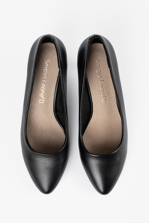 black classic High heels Sergio Leone