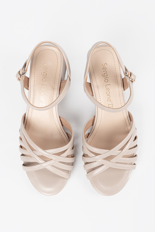 INomens sandals beige Sergio Leone