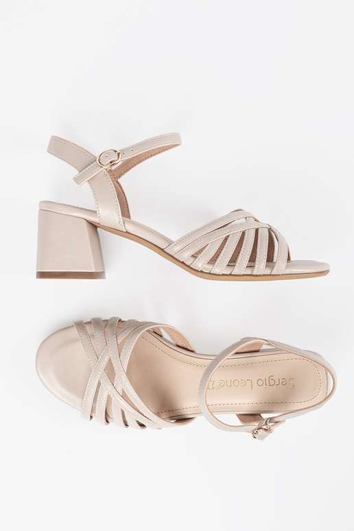 INomens sandals beige Sergio Leone