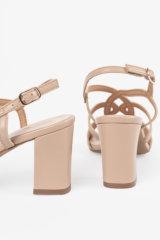sandals beige Inomens on highheels
