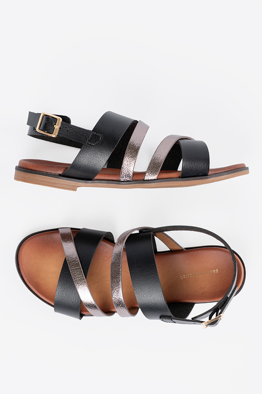 black sandals Sergio Leone ze...