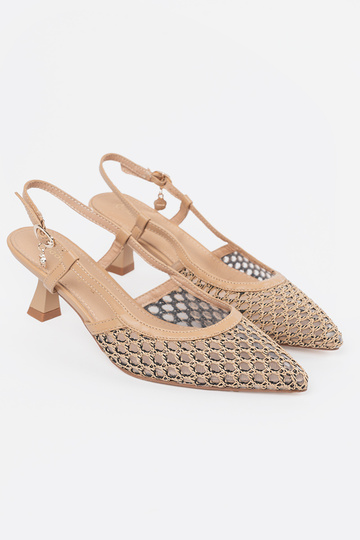 beige High heels openInork... 2