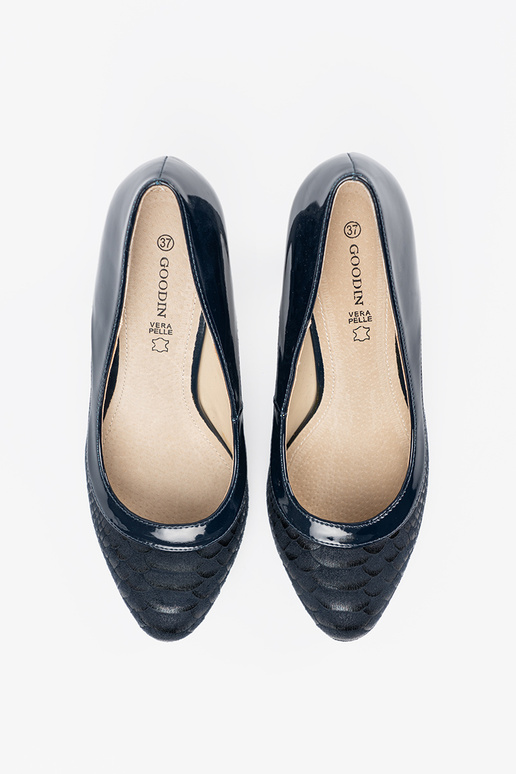 Comfortable black High heels on a...