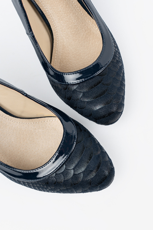 Comfortable black High heels on a...