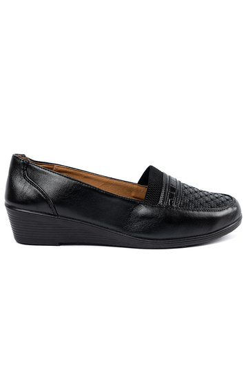 black slip-on shoes classic