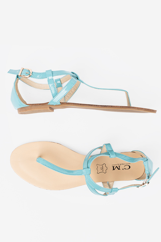 INomens sandals blue In stylu japonek