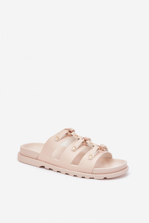 Womens Sandals With Straps Light Beige Pasiriela