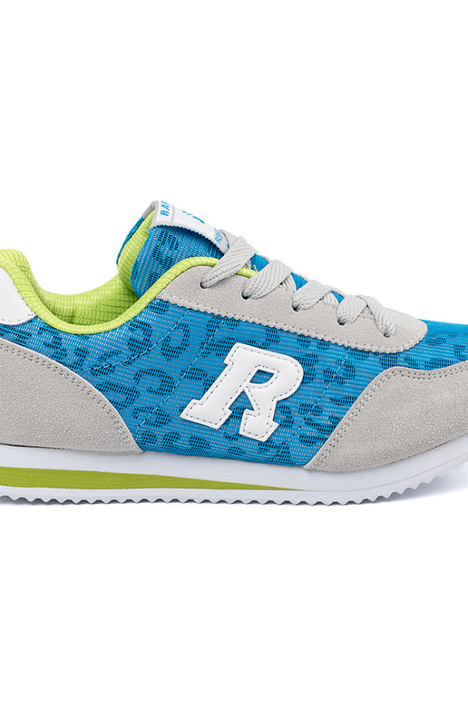 Sneakers model shoes In odcieniach bluego i greyści